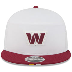 Washington Commanders New Era 2025 NFL Training Camp Split Panel 9FIFTY Snapback Hat - White/Burgundy outlet