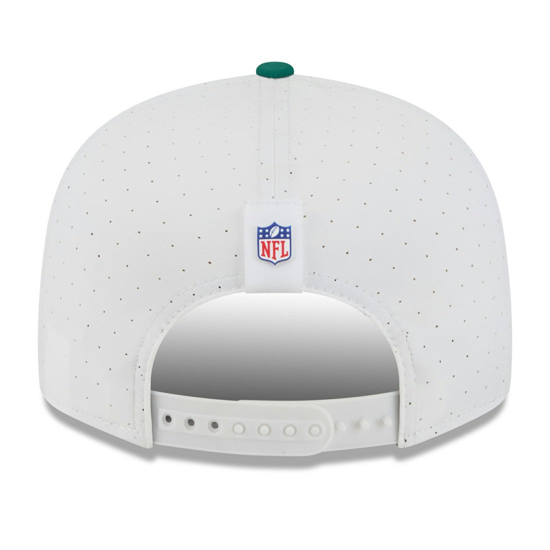 New York Jets New Era 2025 NFL Training Camp Split Panel 9FIFTY Snapback Hat - White/Green discount
