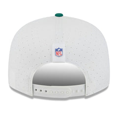 New York Jets New Era 2025 NFL Training Camp Split Panel 9FIFTY Snapback Hat - White/Green discount