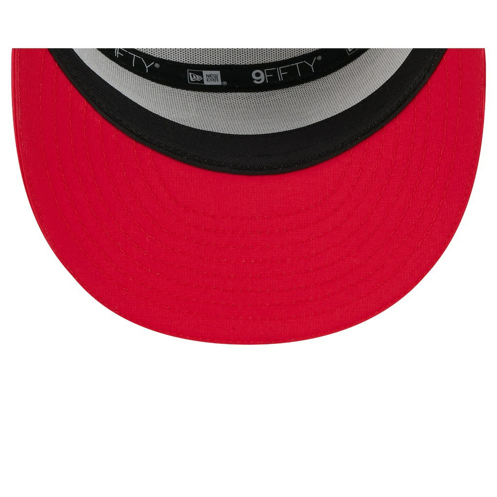 Kansas City Chiefs New Era 2025 NFL Training Camp Split Panel 9FIFTY Snapback Hat - White/Red cheap
