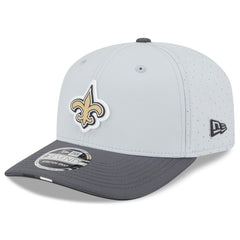 New Orleans Saints New Era 2025 NFL Training Camp 9SEVENTY Adjustable Hat - Gray/Graphite online