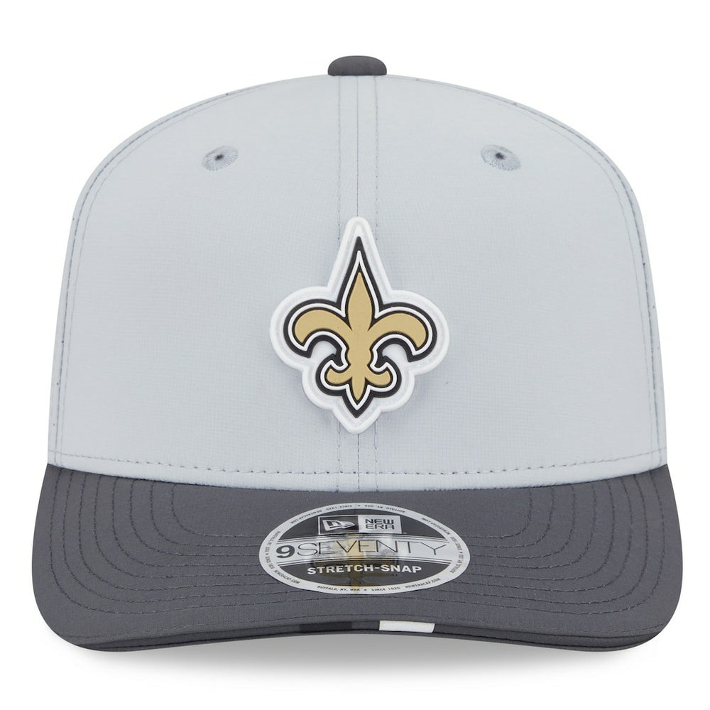 New Orleans Saints New Era 2025 NFL Training Camp 9SEVENTY Adjustable Hat - Gray/Graphite online