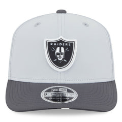 Las Vegas Raiders New Era 2025 NFL Training Camp 9SEVENTY Adjustable Hat - Gray/Graphite for sale