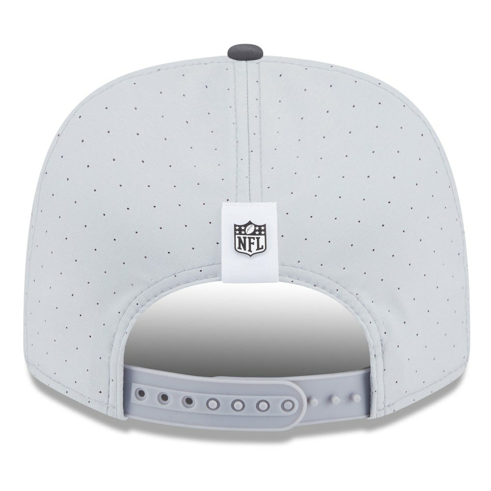Las Vegas Raiders New Era 2025 NFL Training Camp 9SEVENTY Adjustable Hat - Gray/Graphite for sale