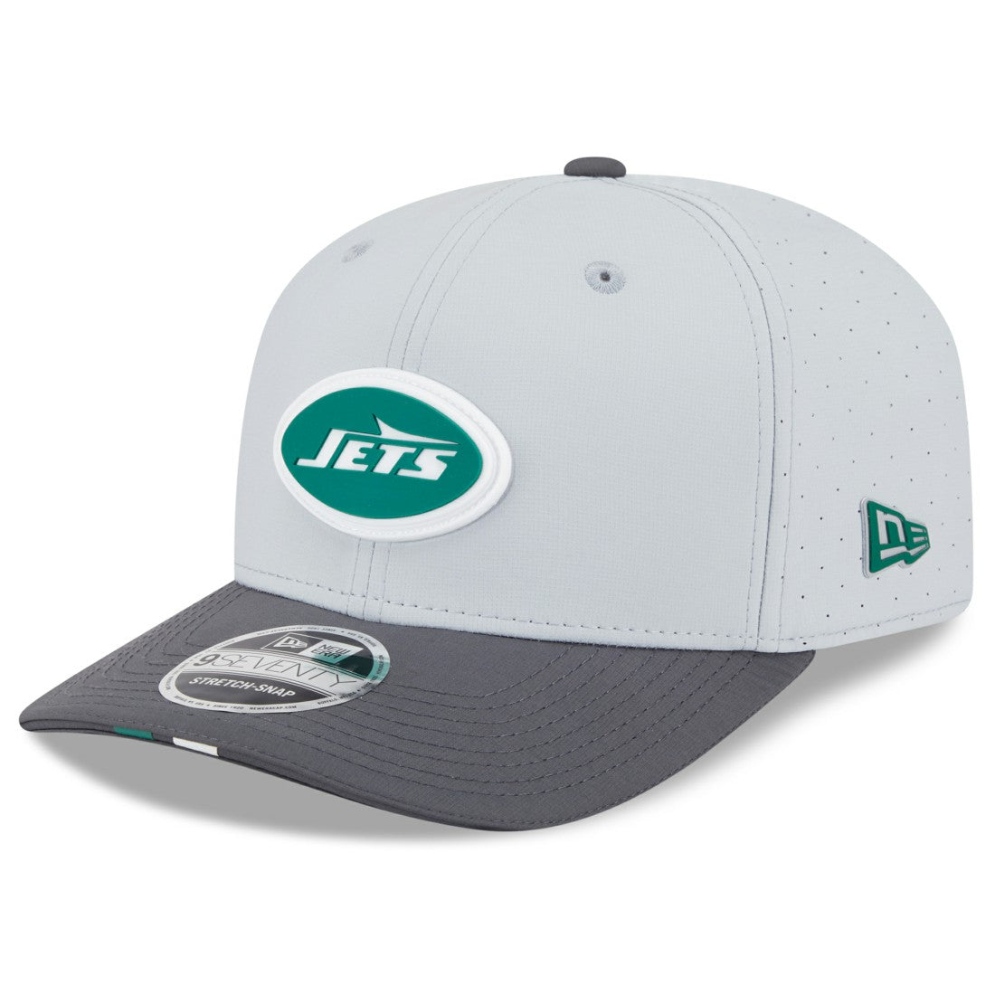 New York Jets New Era 2025 NFL Training Camp 9SEVENTY Adjustable Hat - Gray/Graphite cheap