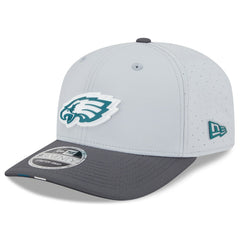 Philadelphia Eagles New Era 2025 NFL Training Camp 9SEVENTY Adjustable Hat - Gray/Graphite discount