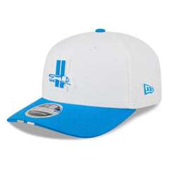 Detroit Lions New Era 2025 NFL Training Camp Throwback Logo 9SEVENTY Adjustable Hat - White/Blue on sale