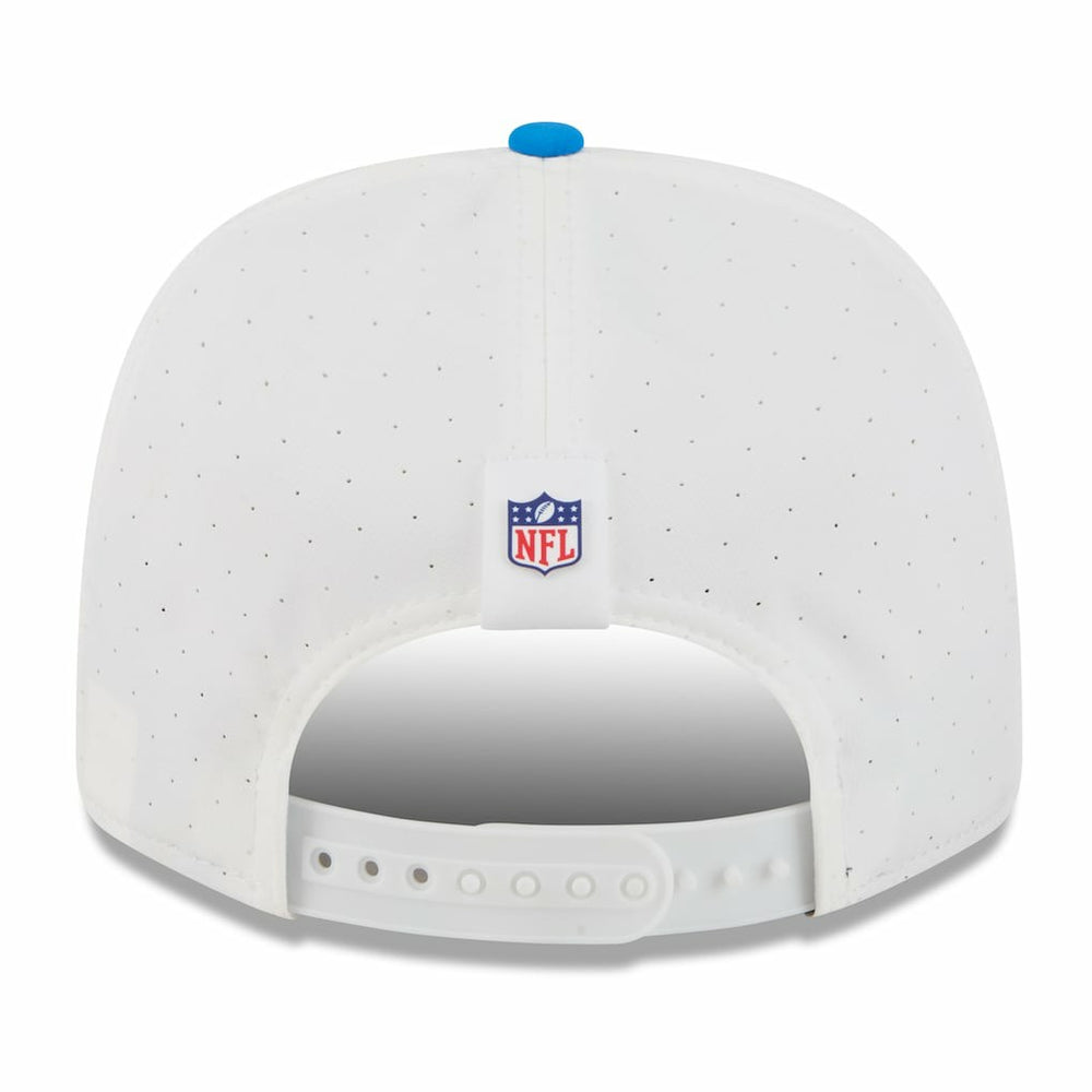 Detroit Lions New Era 2025 NFL Training Camp Throwback Logo 9SEVENTY Adjustable Hat - White/Blue on sale