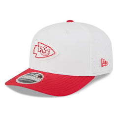 Kansas City Chiefs New Era 2025 NFL Training Camp 9SEVENTY Adjustable Hat - White/Red cheap