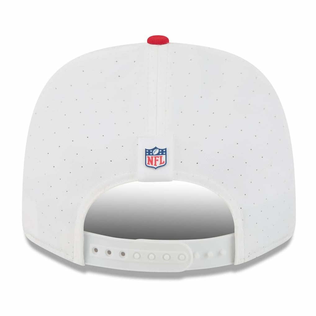 Kansas City Chiefs New Era 2025 NFL Training Camp 9SEVENTY Adjustable Hat - White/Red cheap