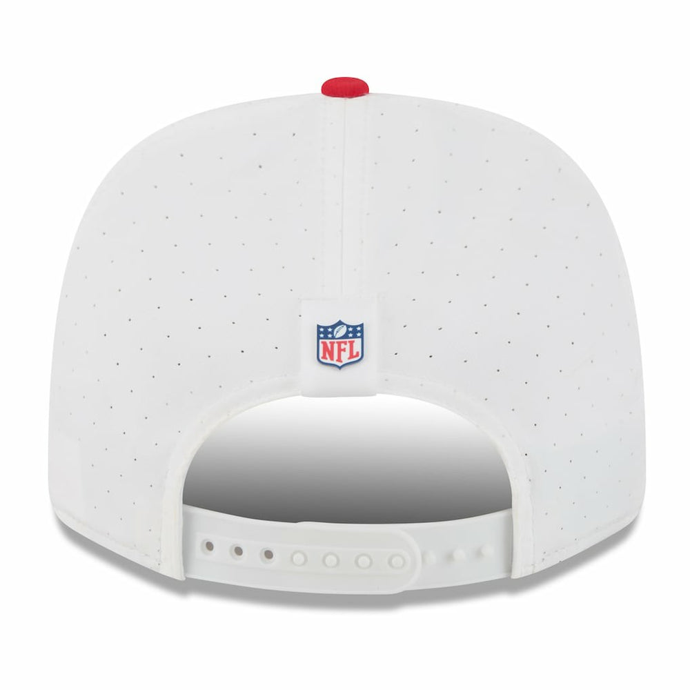 Kansas City Chiefs New Era 2025 NFL Training Camp 9SEVENTY Adjustable Hat - White/Red cheap