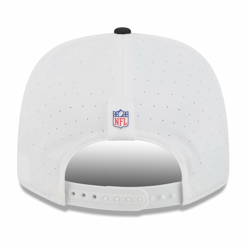 New Orleans Saints New Era 2025 NFL Training Camp 9SEVENTY Adjustable Hat - White/Black on sale