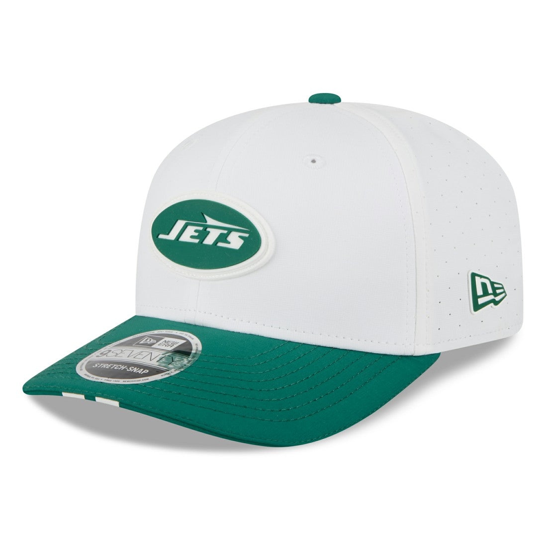 New York Jets New Era 2025 NFL Training Camp 9SEVENTY Adjustable Hat - White/Green online