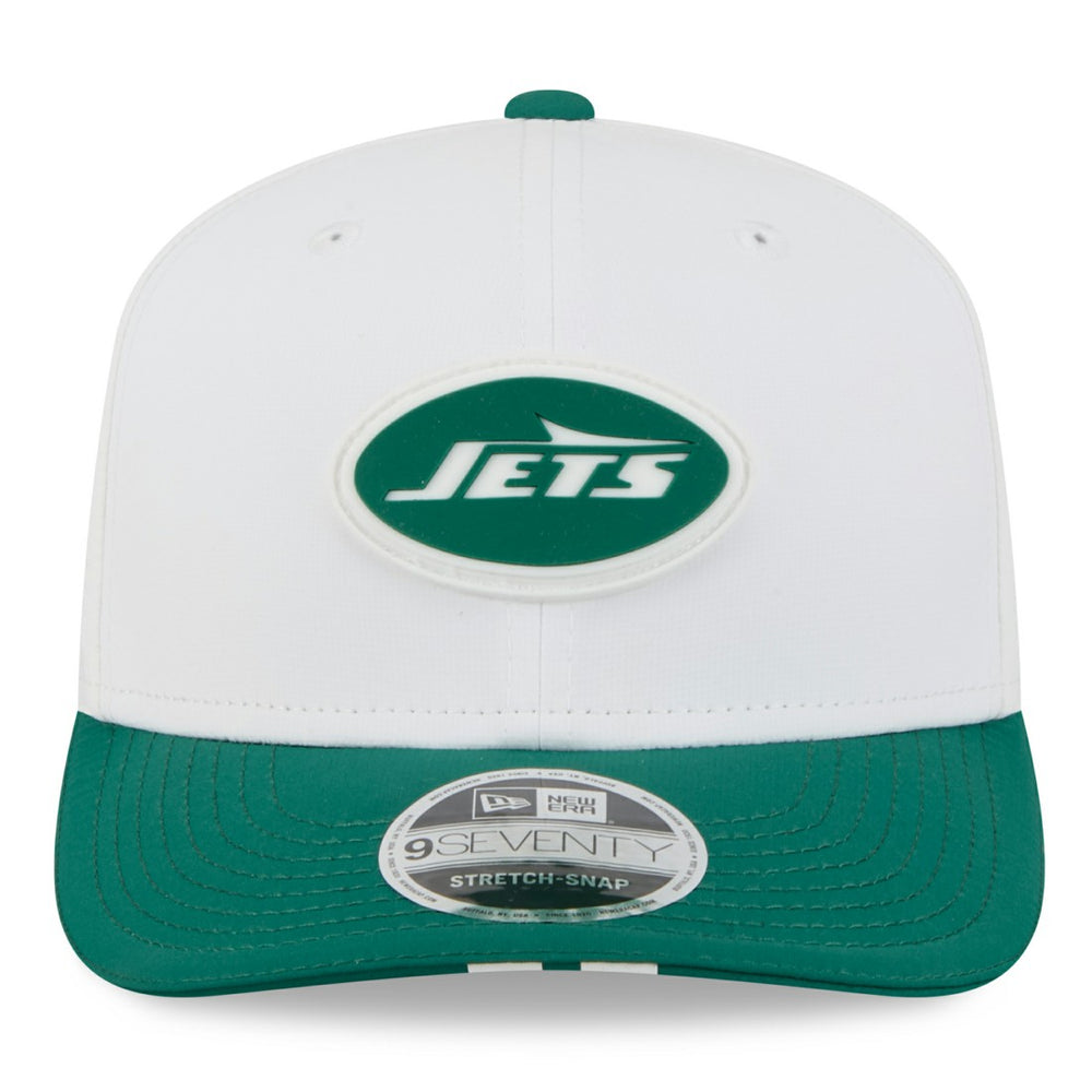 New York Jets New Era 2025 NFL Training Camp 9SEVENTY Adjustable Hat - White/Green online