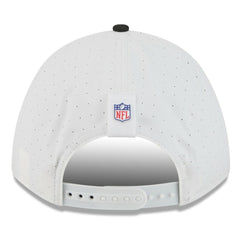 Las Vegas Raiders New Era 2025 NFL Training Camp A-Frame 9FORTY Adjustable Hat - White/Black cheap