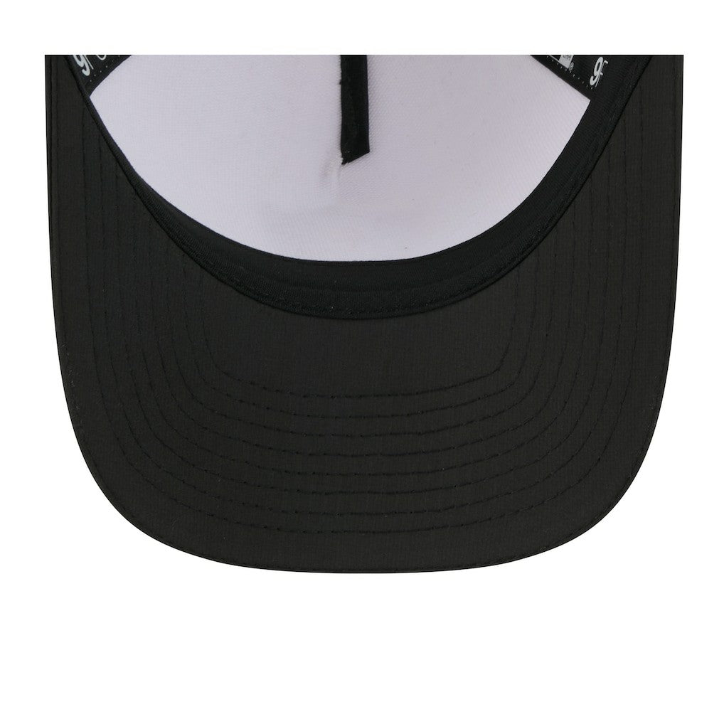 Las Vegas Raiders New Era 2025 NFL Training Camp A-Frame 9FORTY Adjustable Hat - White/Black cheap