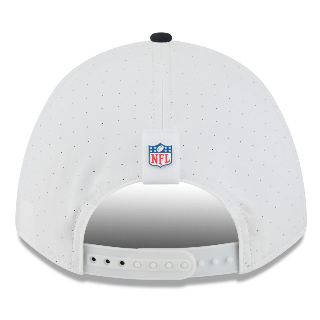 Houston Texans New Era 2025 NFL Training Camp A-Frame 9FORTY Adjustable Hat - White/Navy sale
