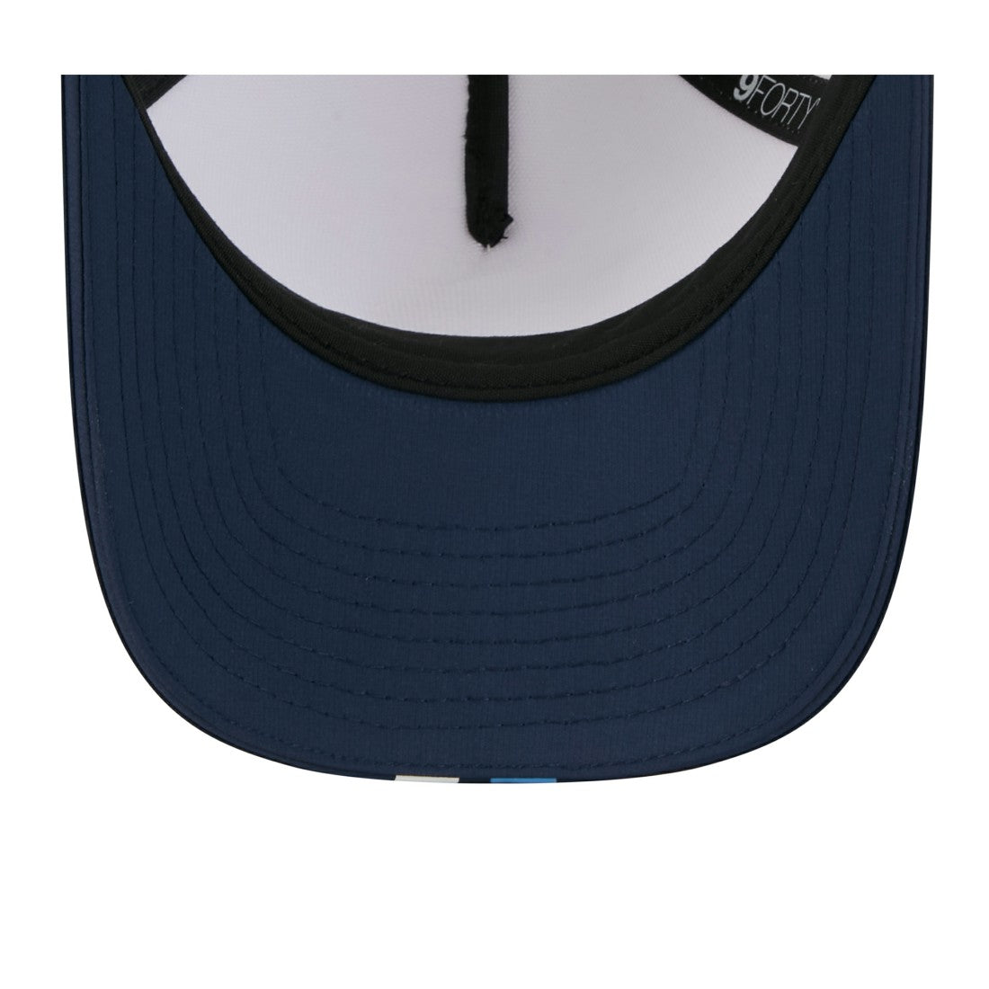Tennessee Titans New Era 2025 NFL Training Camp A-Frame 9FORTY Adjustable Hat - White/Navy discount
