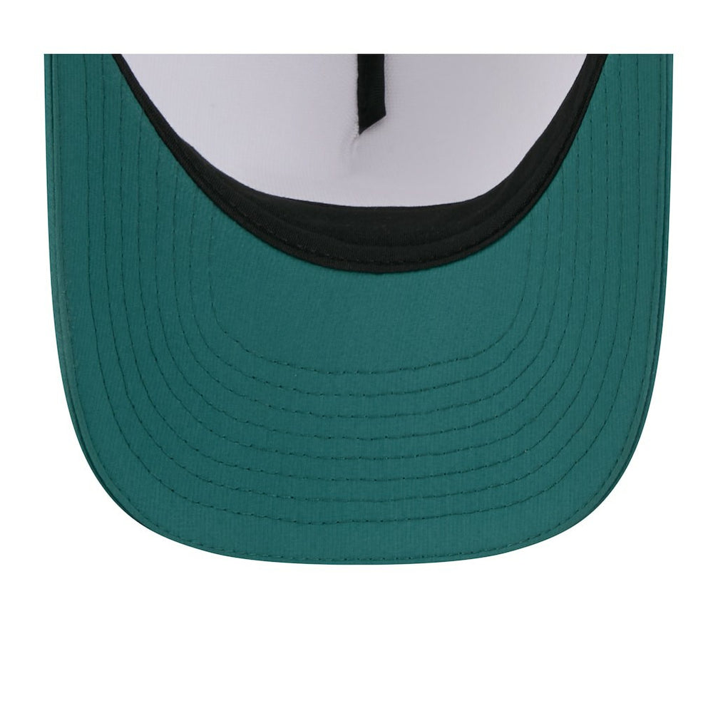 Philadelphia Eagles New Era 2025 NFL Training Camp A-Frame 9FORTY Adjustable Hat - White/Midnight Green online