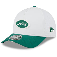 New York Jets New Era 2025 NFL Training Camp A-Frame 9FORTY Adjustable Hat - White/Green online