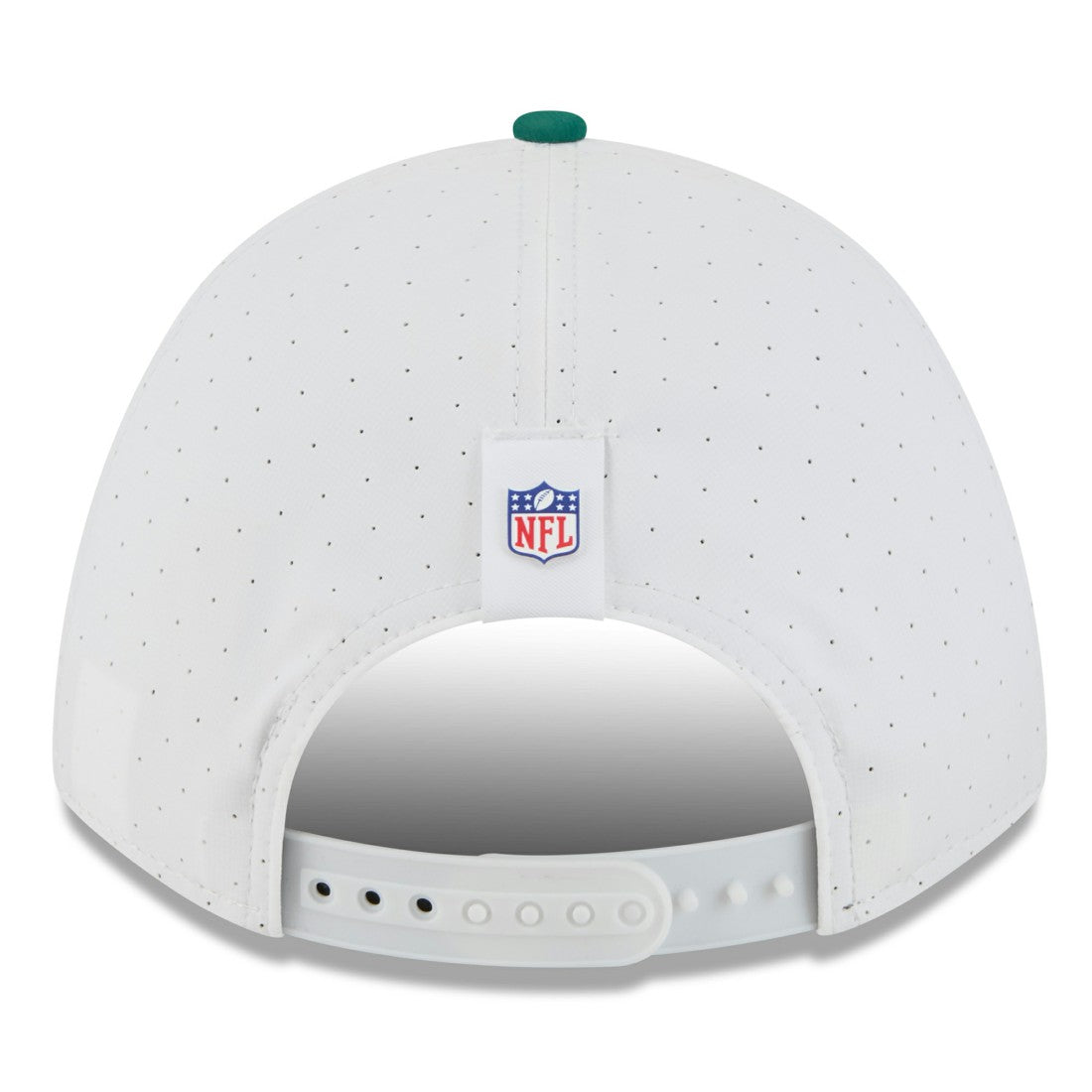 New York Jets New Era 2025 NFL Training Camp A-Frame 9FORTY Adjustable Hat - White/Green online