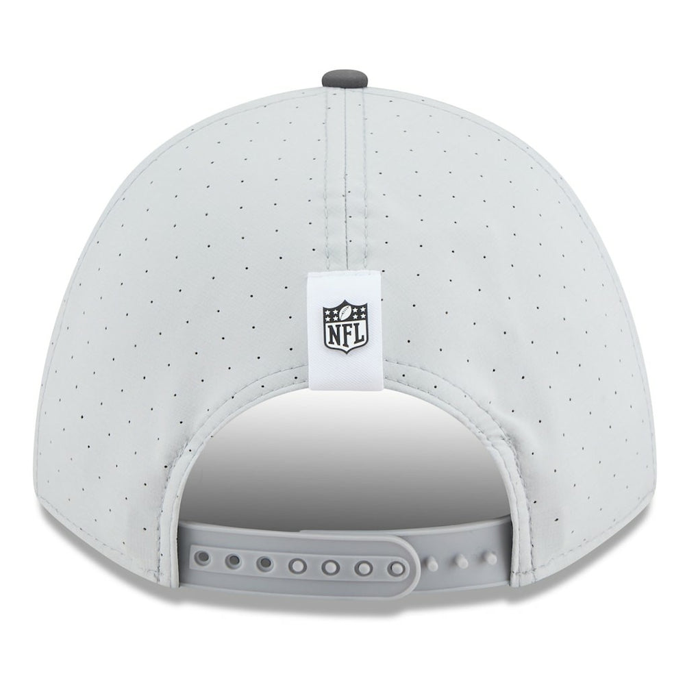 Jacksonville Jaguars New Era 2025 NFL Training Camp A-Frame 9FORTY Adjustable Hat - Gray/Graphite discount