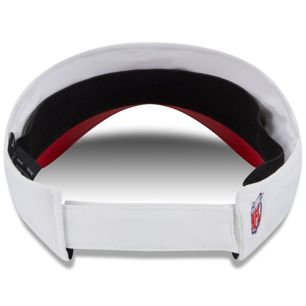 Kansas City Chiefs New Era 2025 NFL Training Camp Adjustable Visor - White/Red outlet