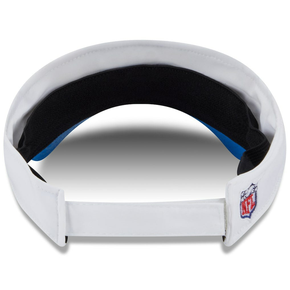Los Angeles Chargers New Era 2025 NFL Training Camp Adjustable Visor - White/Powder Blue on sale