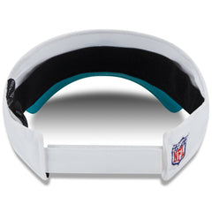 Miami Dolphins New Era 2025 NFL Training Camp Adjustable Visor - White/Aqua cheap