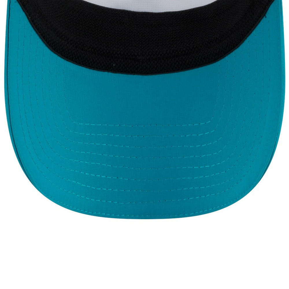 Miami Dolphins New Era 2025 NFL Training Camp Adjustable Visor - White/Aqua cheap
