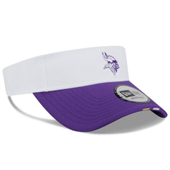 Minnesota Vikings New Era 2025 NFL Training Camp Adjustable Visor - White/Purple outlet