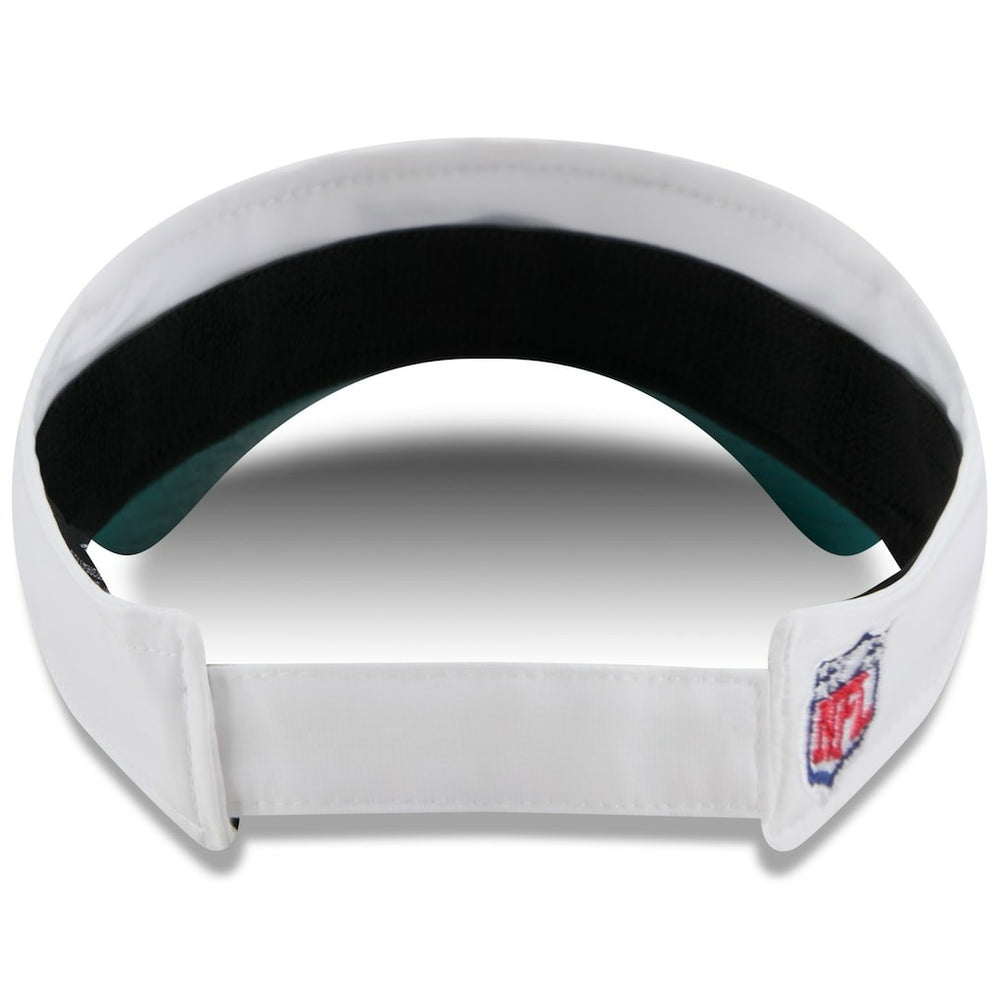 Philadelphia Eagles New Era 2025 NFL Training Camp Adjustable Visor - White/Midnight Green online