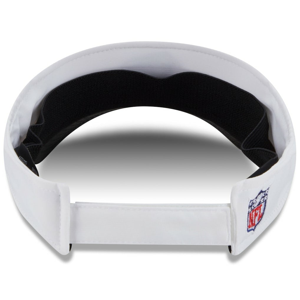 Atlanta Falcons New Era 2025 NFL Training Camp Adjustable Visor - White/Black discount