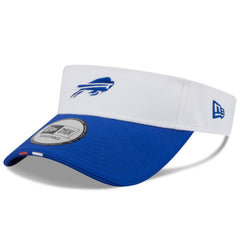 Buffalo Bills New Era 2025 NFL Training Camp Adjustable Visor - White/Royal on sale