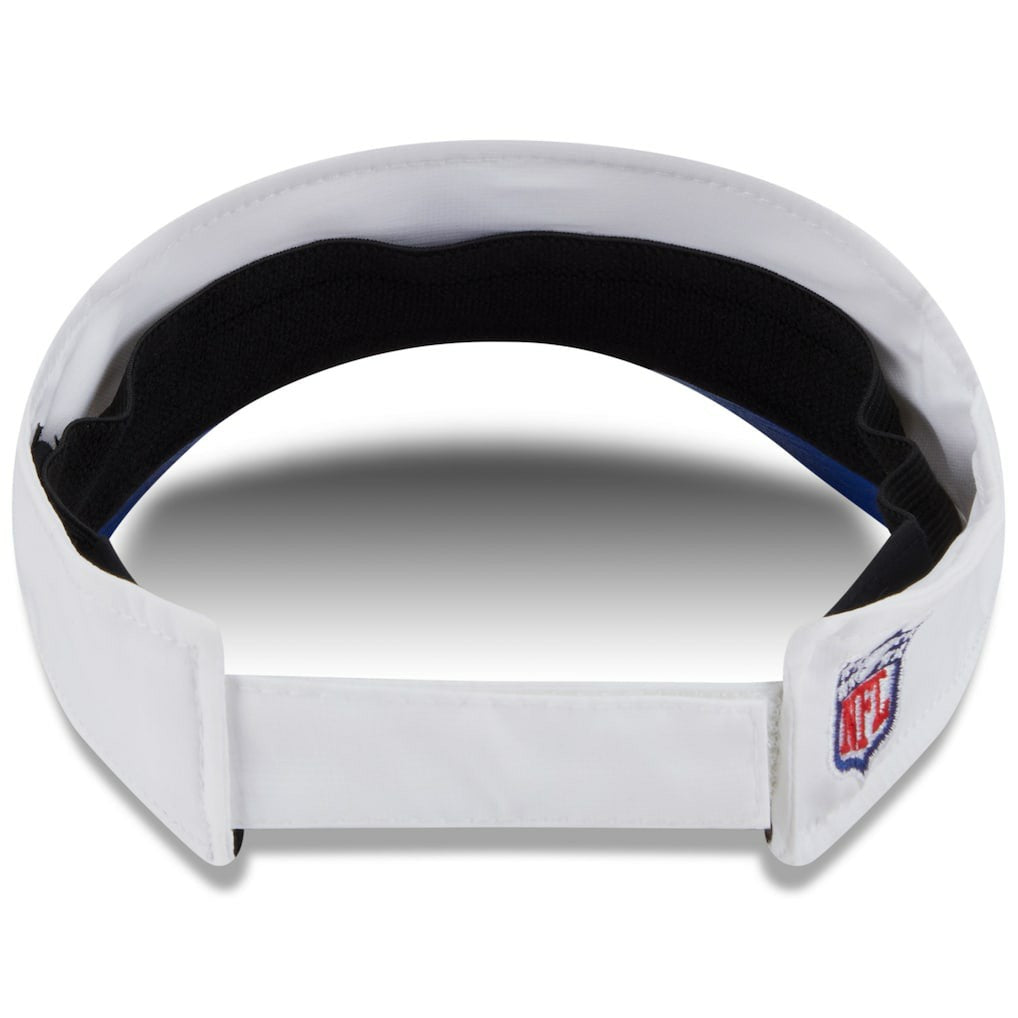 Buffalo Bills New Era 2025 NFL Training Camp Adjustable Visor - White/Royal on sale