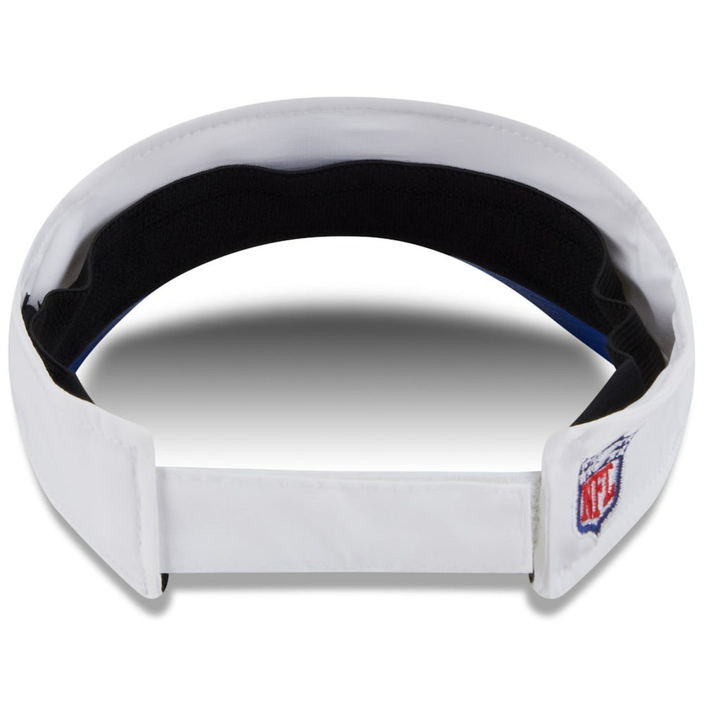 Buffalo Bills New Era 2025 NFL Training Camp Adjustable Visor - White/Royal on sale