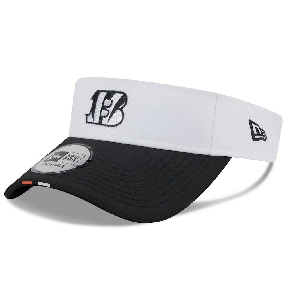Cincinnati Bengals New Era 2025 NFL Training Camp Adjustable Visor - White/Black for sale