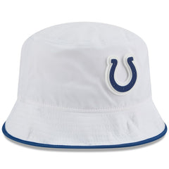Indianapolis Colts New Era 2025 NFL Training Camp Stretch Bucket Hat - White sale