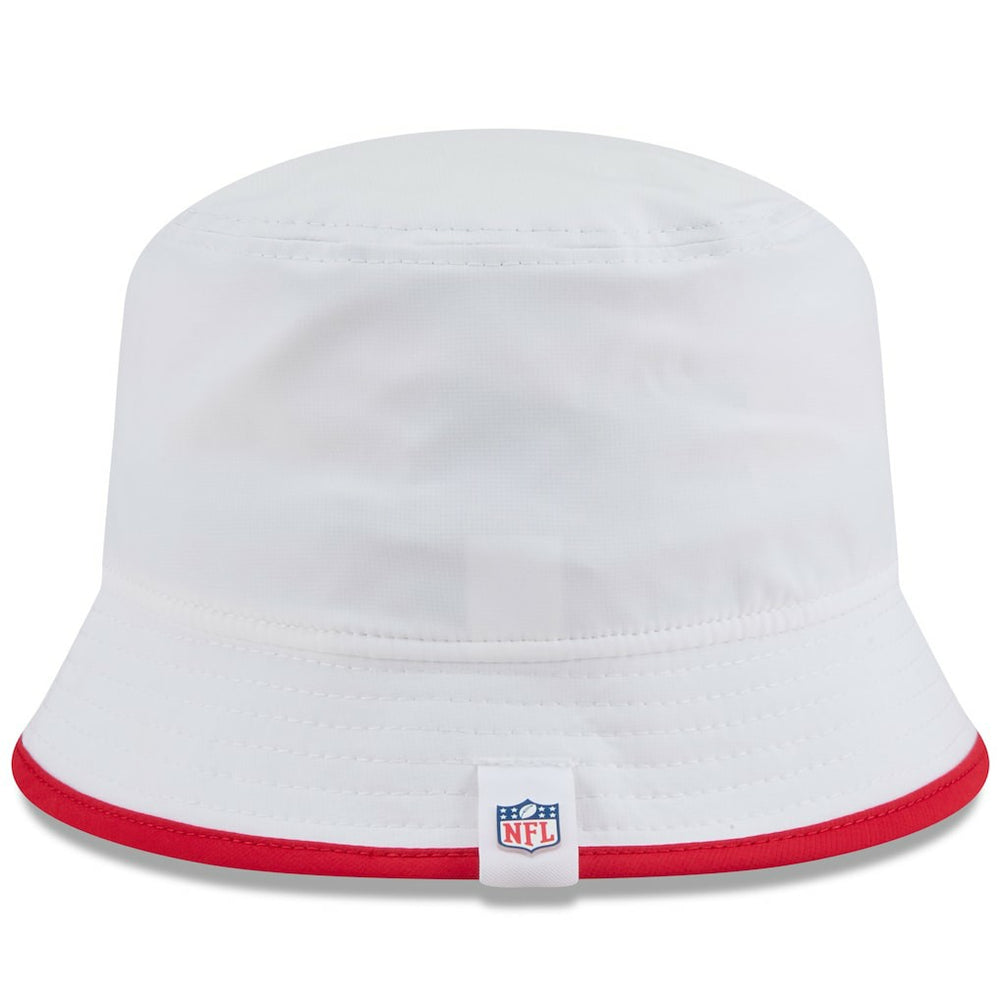 Kansas City Chiefs New Era 2025 NFL Training Camp Stretch Bucket Hat - White discount