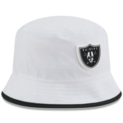 Las Vegas Raiders New Era 2025 NFL Training Camp Stretch Bucket Hat - White discount