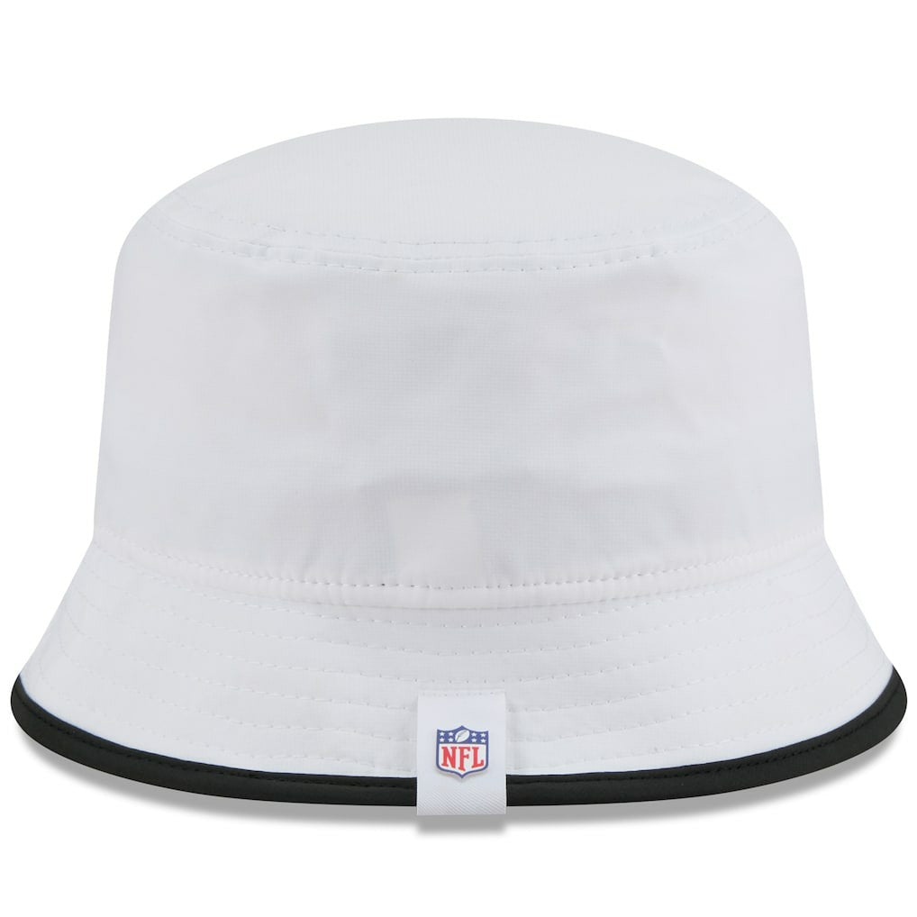 Las Vegas Raiders New Era 2025 NFL Training Camp Stretch Bucket Hat - White discount
