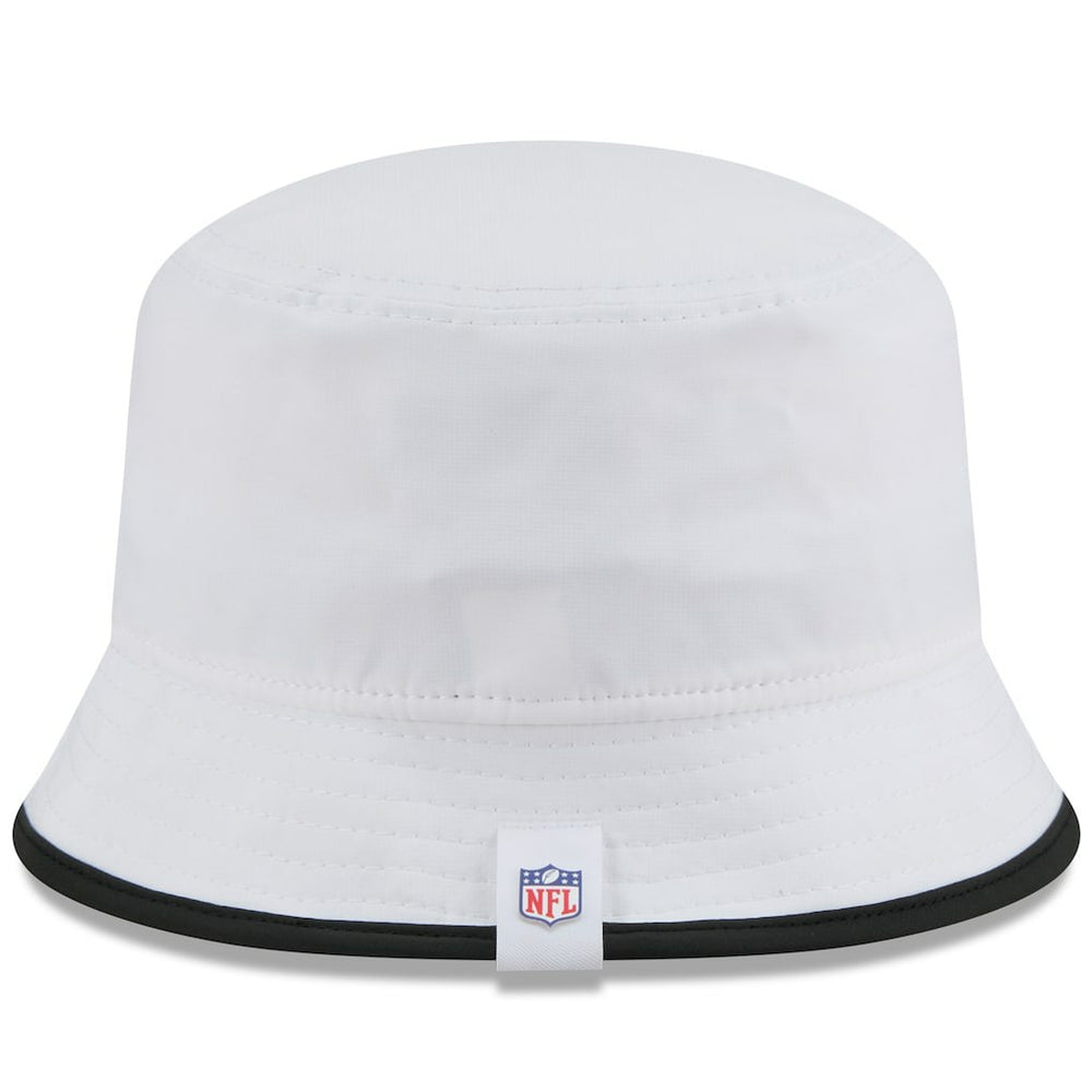 Las Vegas Raiders New Era 2025 NFL Training Camp Stretch Bucket Hat - White discount