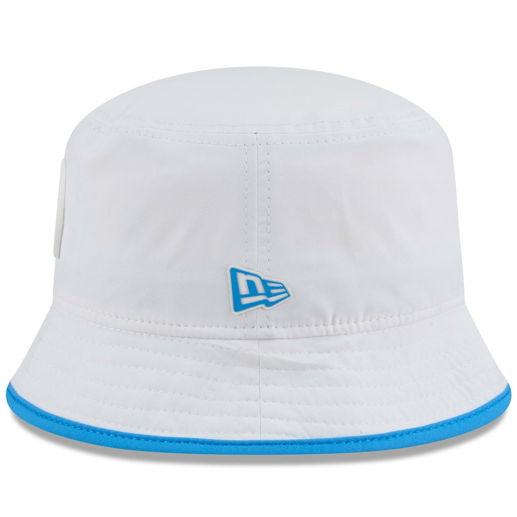 Los Angeles Chargers New Era 2025 NFL Training Camp Stretch Bucket Hat - White on sale