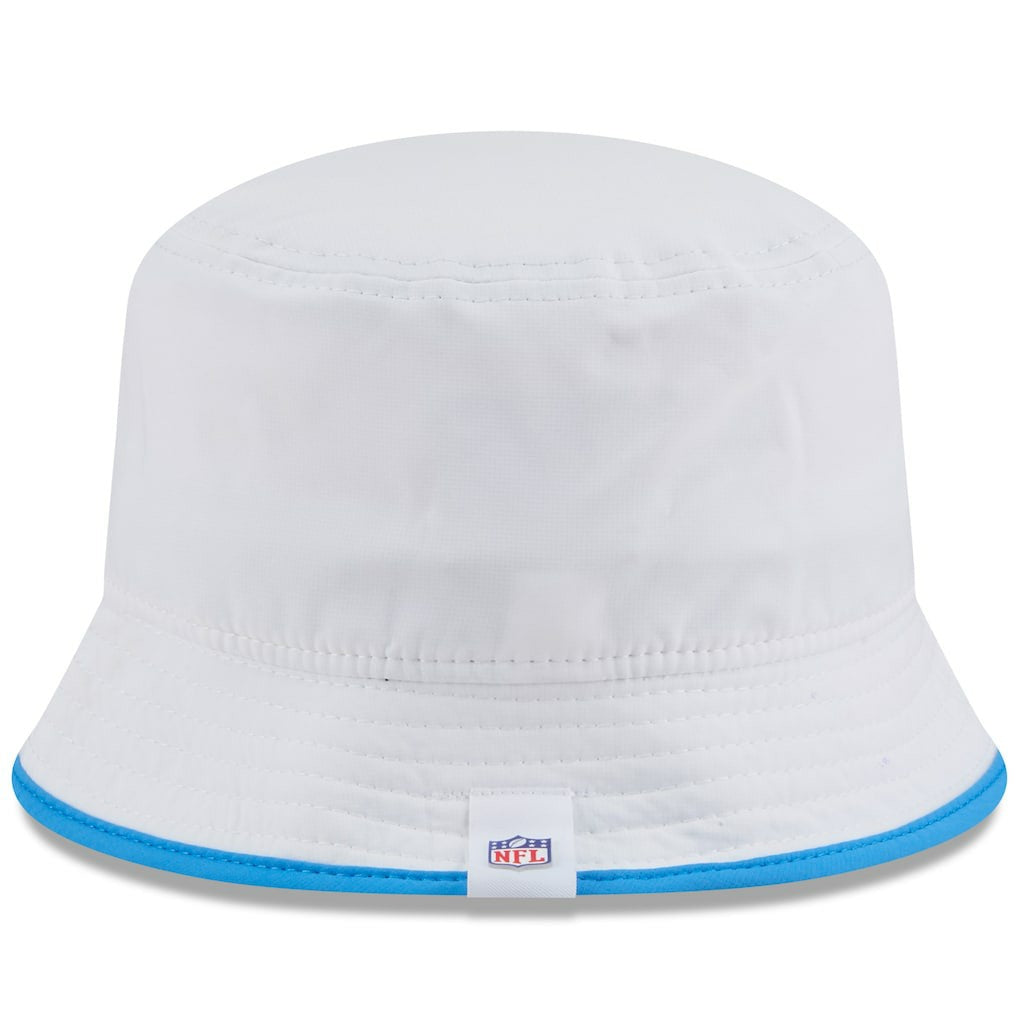 Los Angeles Chargers New Era 2025 NFL Training Camp Stretch Bucket Hat - White on sale