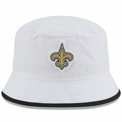New Orleans Saints New Era 2025 NFL Training Camp Stretch Bucket Hat - White discount