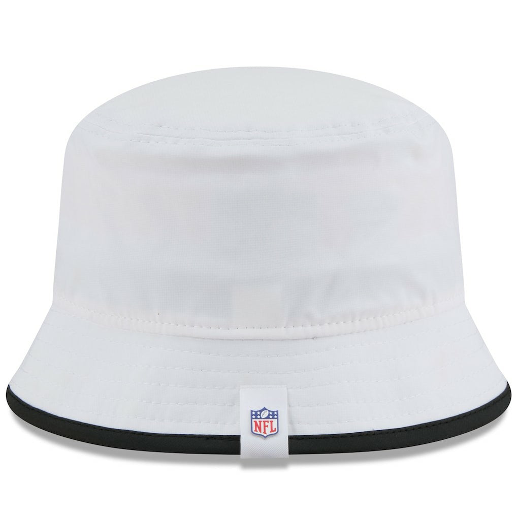 New Orleans Saints New Era 2025 NFL Training Camp Stretch Bucket Hat - White discount