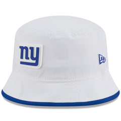 New York Giants New Era 2025 NFL Training Camp Stretch Bucket Hat - White cheap