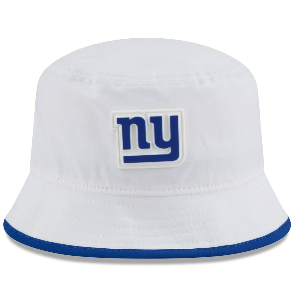 New York Giants New Era 2025 NFL Training Camp Stretch Bucket Hat - White cheap