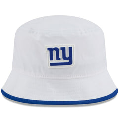New York Giants New Era 2025 NFL Training Camp Stretch Bucket Hat - White cheap