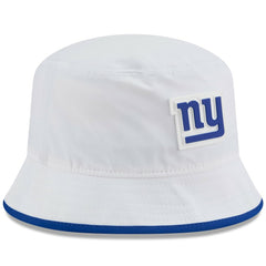 New York Giants New Era 2025 NFL Training Camp Stretch Bucket Hat - White cheap